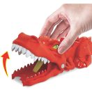 Hot Wheels kilövő bestia kisautóval - piros dinó (GVF41/GVF42)