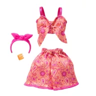 Barbie Ruhaszett - narancs paisleymintás ruhaszett