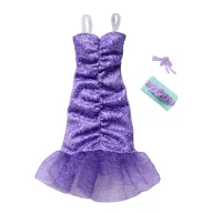 Barbie Ruhaszett - lila csipkemintás ruhaszett