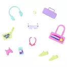 Barbie Divatkiegészítők csomag - rózsaszín táska, Level Up!