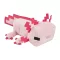 Minecraft plüss figura - Pink Axolotl