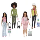 Barbie Karrierbaba - Együtt a Földért karrierbaba csapat 4 babával (HCN25)