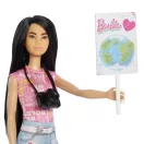 Barbie Karrierbaba - Együtt a Földért karrierbaba csapat 4 babával (HCN25)