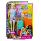 Barbie Kempingező Malibu baba (HDF72/HDF73)