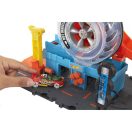 Hot Wheels City Triplakerék gumiszervíz pályaszett (HDP02)