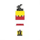 Minecraft Mini Mob Head - Blaze (HDV64/HKR67)