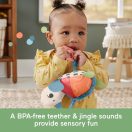 Fisher-Price Föl-le teknőcpajti plüss rágókával