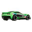 Hot Wheels Neon kisautó - Corvette C7 Z06