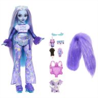   Monster High Szörnyen Jóbarátok Titkai, Rémbuli baba - Abby (HNF64)