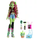 Monster High Szörnyen új baba kiskedvenccel - Venus Mcflytrap