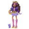 Monster High Szörnyen új baba kiskedvenccel - Clawdeen Wolf