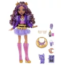 Monster High Szörnyen új baba kiskedvenccel - Clawdeen Wolf