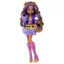 Monster High Szörnyen új baba kiskedvenccel - Clawdeen Wolf