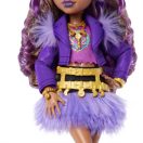 Monster High Szörnyen új baba kiskedvenccel - Clawdeen Wolf