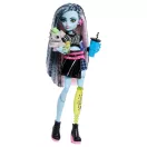 Monster High Szörnyen új baba kiskedvenccel - Frankie Stein