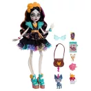 Monster High Szörnyen új baba kiskedvenccel - Skelita Calaveras