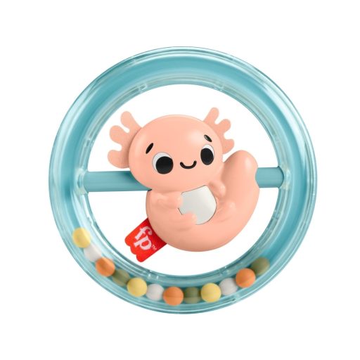 Fisher-Price Sensimals babapajti - axolotl csörgő
