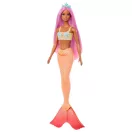 Barbie Dreamtopia sellő baba színes hajjal - barack
