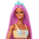 Barbie Dreamtopia sellő baba színes hajjal - barack