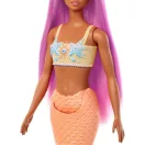 Barbie Dreamtopia sellő baba színes hajjal - barack