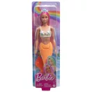Barbie Dreamtopia sellő baba színes hajjal - barack