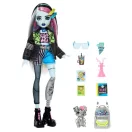 Monster High Szörnyen új baba kiskedvenccel - Frankie Stein