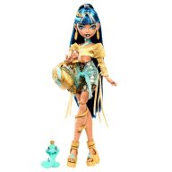 Monster High Szörnyen új baba kiskedvenccel - Cleo De Nile