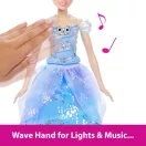 Disney Hercegnők Varázslatos Hamupipőke baba, hanngal és fénnyel