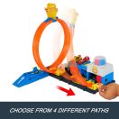 Hot Wheels City rendőrállomás játékszett