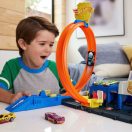 Hot Wheels City rendőrállomás játékszett