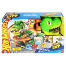 Hot Wheels T-Rex támadás pályaszett