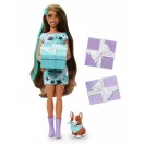 Barbie Party Reveal meglepetés baba szett - Corgi kutyussal