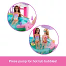 Barbie Medencés Buli csúszdával és pezsgőfürdővel kiegészítő szett