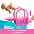 Barbie Medencés Buli csúszdával és pezsgőfürdővel kiegészítő szett
