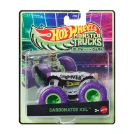   Hot Wheels Monster Trucks sötétben világító kisautó 1:64 - Carbonator XXL