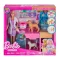Barbie állatorvos klinika játékszett