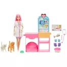 Barbie állatorvos klinika játékszett