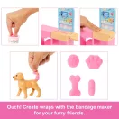 Barbie állatorvos klinika játékszett