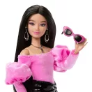 Barbie Trendi Barátnők divatbaba - Pink felsőben, fekete miniszoknyában