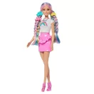 Barbie Tündöklő szivárványhaj baba