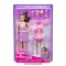 Barbie Bébiszitter játékszett - Etetőszék szett