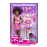 Barbie Bébiszitter játékszett - Etetés szett