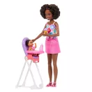 Barbie Bébiszitter játékszett - Etetés szett
