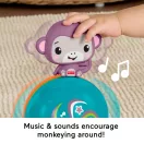 Fisher-Price Keljfel Majmóca zenélő sétagolyó