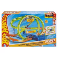   Hot Wheels Stunt Tracks Kanyarkavalkád ütközések pályaszett