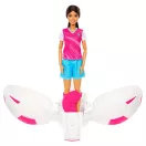 Barbie Roll & Reveal elképesztő karrier baba - Focista focilabdában
