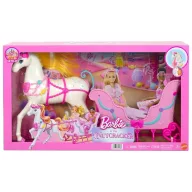   Barbie és a Diótörő - Lovas szán paripával játékszett