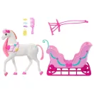 Barbie és a Diótörő - Lovas szán paripával játékszett