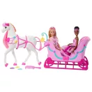 Barbie és a Diótörő - Lovas szán paripával játékszett