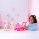 Barbie és a Diótörő - Lovas szán paripával játékszett